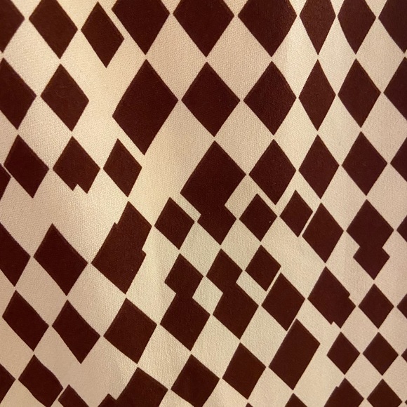 Checkered Mini Dress with Cut Out - Picture 4 of 6